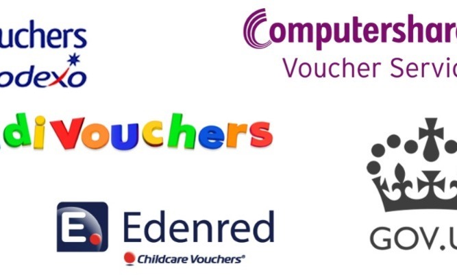 Childcare payment provider logos